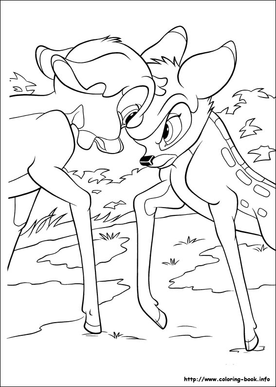 Bambi 2 coloring picture